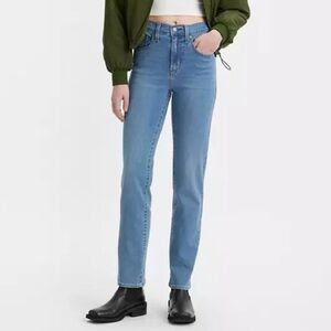 NWT 724 HIGH RISE SLIM STRAIGHT CROPPED WOMEN'S JEANS